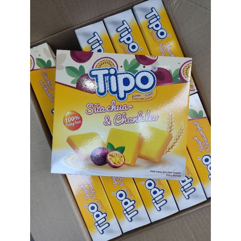 Bánh Tipo Sữa Chua Chanh Leo Hộp 250g