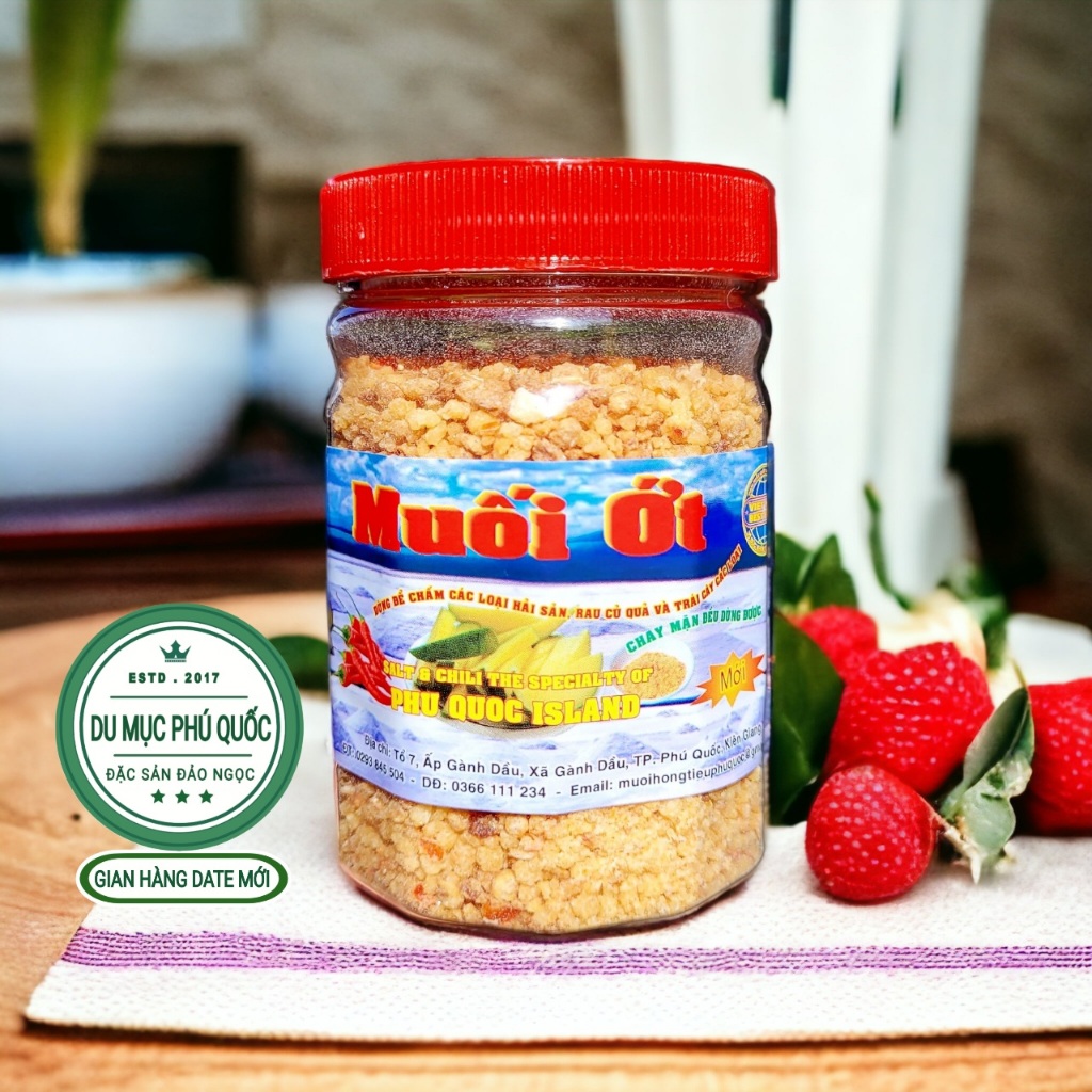 Muối ớt - Biên Hải Phú Quốc hủ 120g