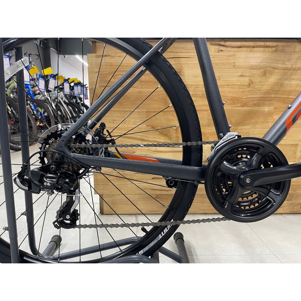 Xe Đạp Đường Phố Touring GIANT Escape 2 – Phanh Đĩa, Bánh 700C – 2022