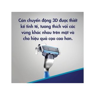 Dao Cạo Râu Gillette Mach3+ New (1 Cán + 2 Lưỡi)