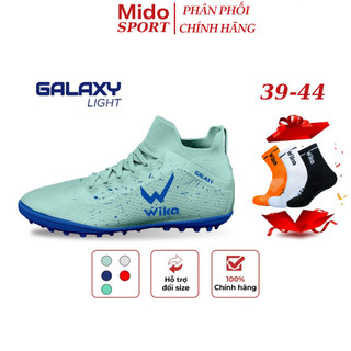 Giày Đá Bóng Nam Wika Galaxy Chính Hãng, Đế Đinh Tròn Chống Trơn Trượt , đã khâu full đế