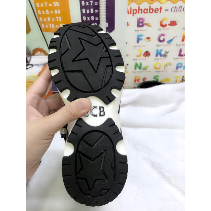 Giày sandal nữ kiểu bánh mì cao 5p size 37, 2hand, new 95%