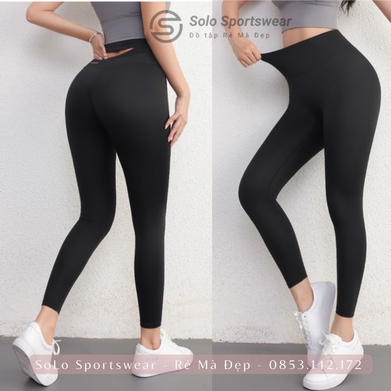 Quần Tập Gym Yoga Legging Thể Thao Nữ Cạp Cao Gen Bụng Nâng Mông Thun Mịn Co Giãn Thoáng Mát 𝙎𝙤𝙡𝙤 𝙎𝙥𝙤𝙧𝙩𝙨𝙬𝙚𝙖𝙧 706