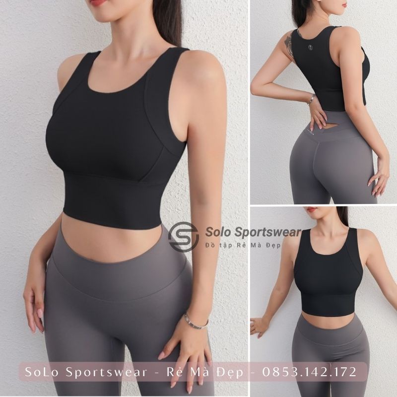 Áo Bra Tập Gym Yoga Nữ ❤️𝐇𝐀̀𝐍𝐆 𝐗𝐈̣𝐍❤️ Áo Lót thể thao nữ có mút ngực thun poly co giãn thoáng mát 𝐆𝐘𝐌𝐒𝐓𝐎𝐑𝐄 1211