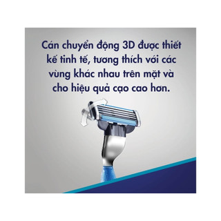 Dao Cạo Râu Gillette Mach3+ New (1 Cán + 2 Lưỡi)
