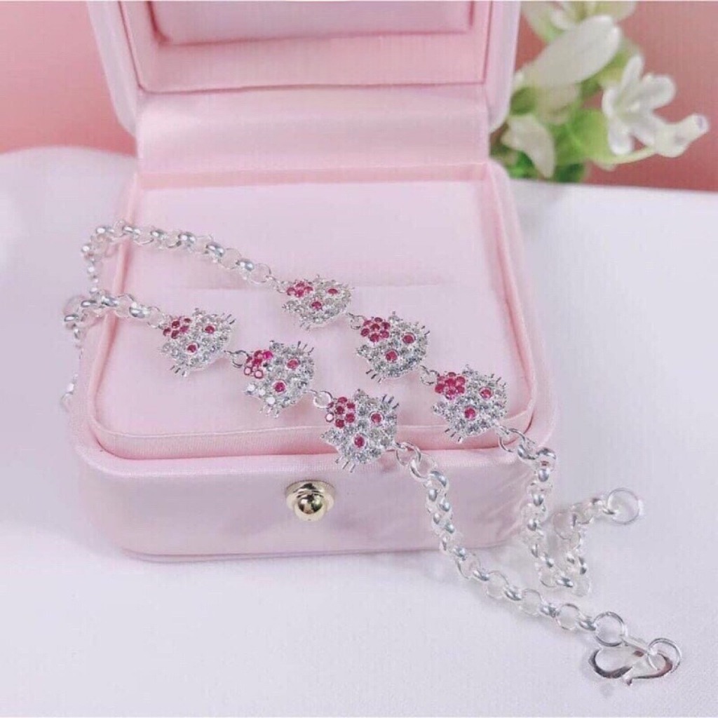 Lăc tay meo kity, lăc tay bạc cho bé