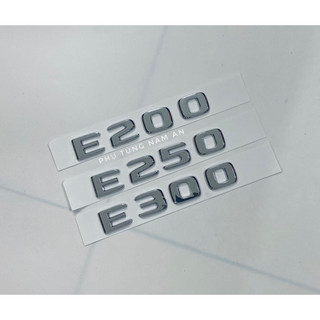 Chữ e200/e250/e300,tem chữ e200/e250/e300