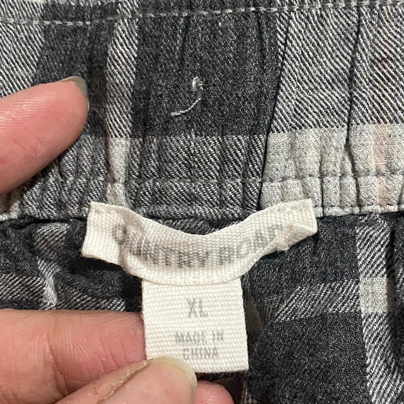 Quần FLANNEL 2hand Tuyển Chọn Kẻ Caro, Hình