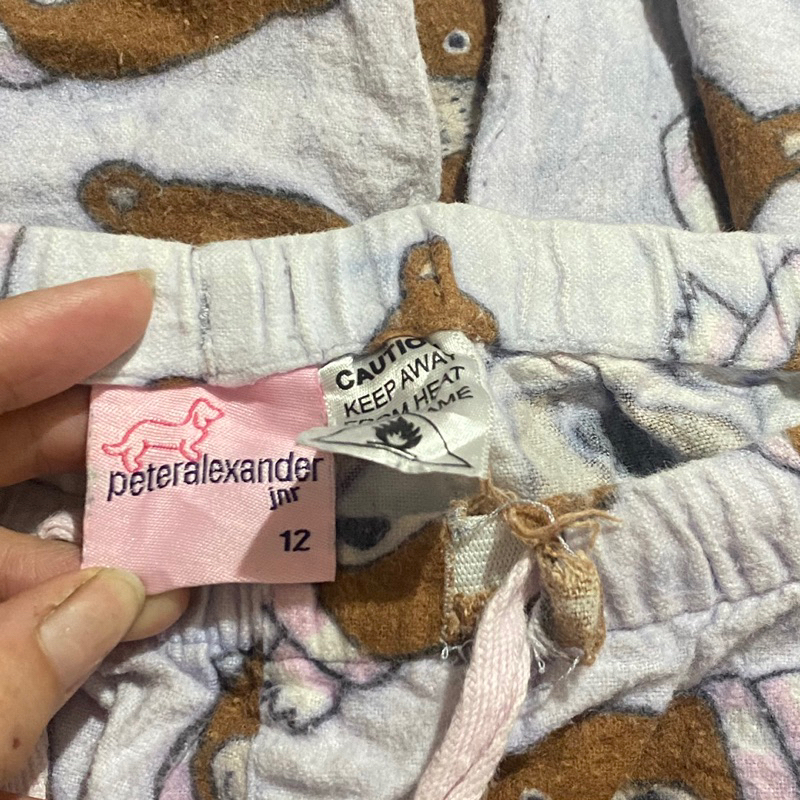 Quần FLANNEL 2hand Tuyển Chọn Kẻ Caro, Hình