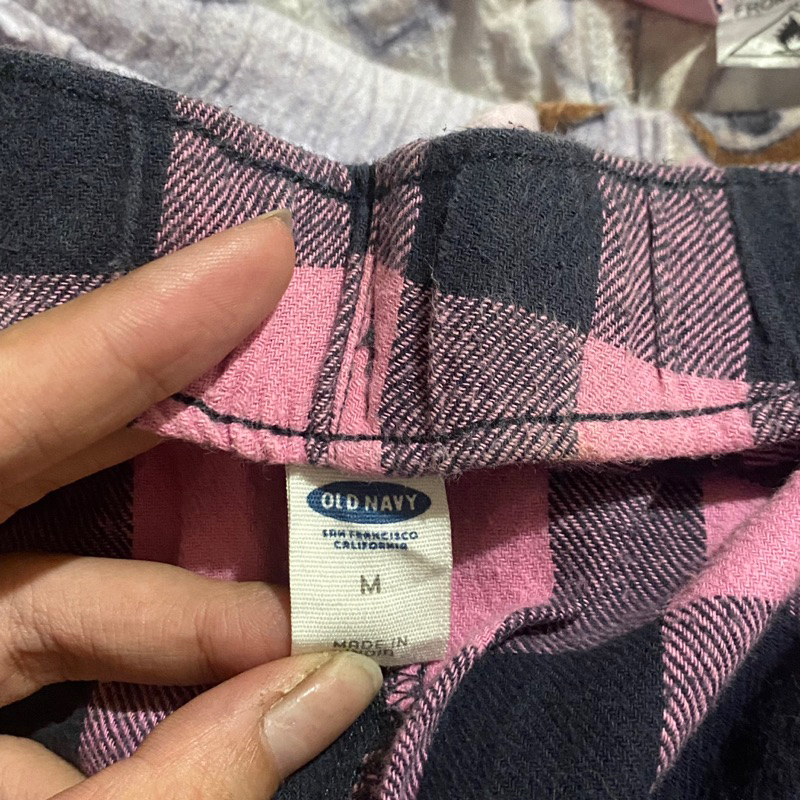 Quần FLANNEL 2hand Tuyển Chọn Kẻ Caro, Hình
