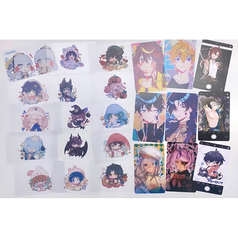 Card pvc genshin impact