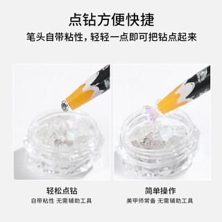 Bút chấm đá đính đá nail