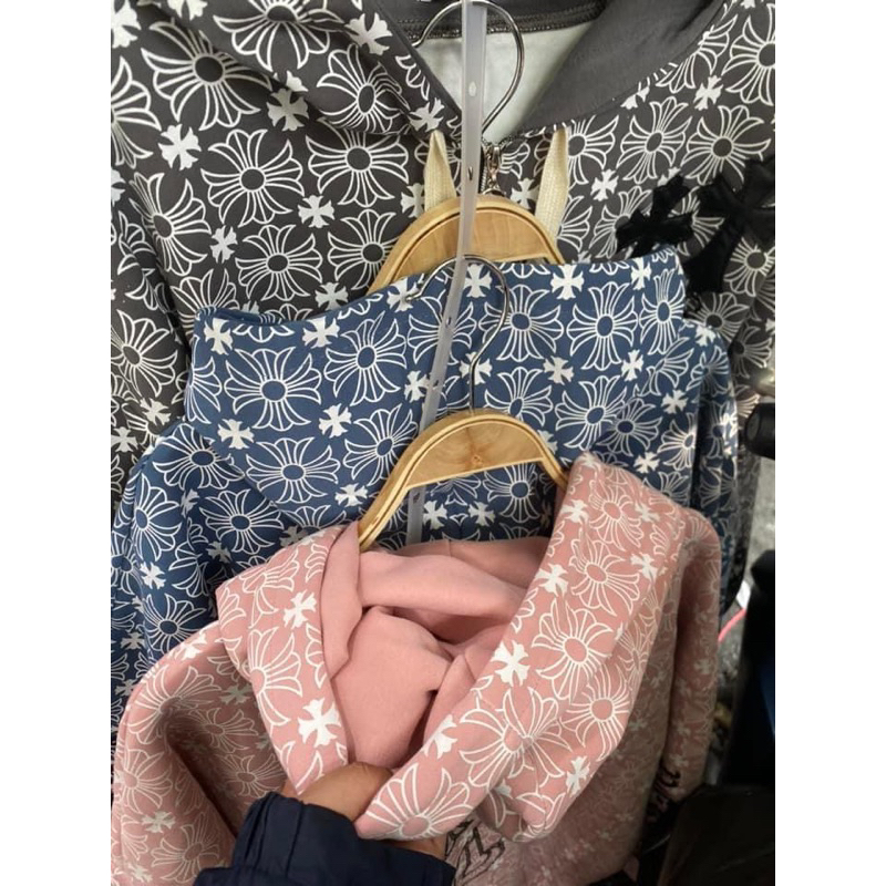 Áo khoác zip Chrome