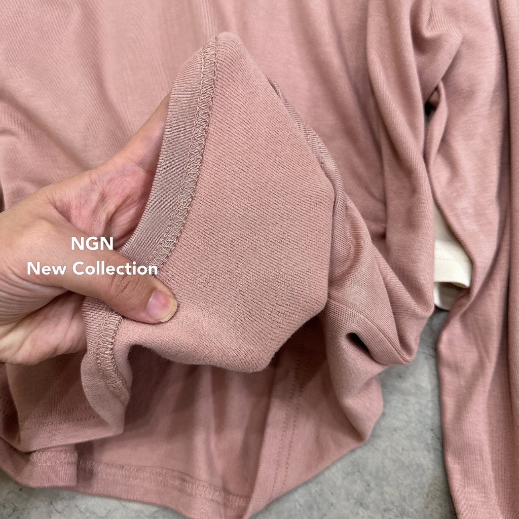 Áo dài tay cổ ren vintage