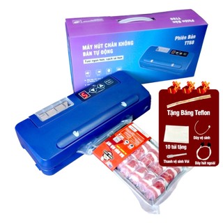 Máy Hút Chân Không Thực Phẩm TT68 Không Kén Túi, Ép Chân Không Khô và Ướt, Mối Hàn 6mm Nâng Cấp