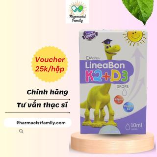 LineaBon D3K2(MK7) - Bổ sung vitamin K2, D3. Tăng cường hấp thu canxi, tăng chiều cao NK Châu Âu