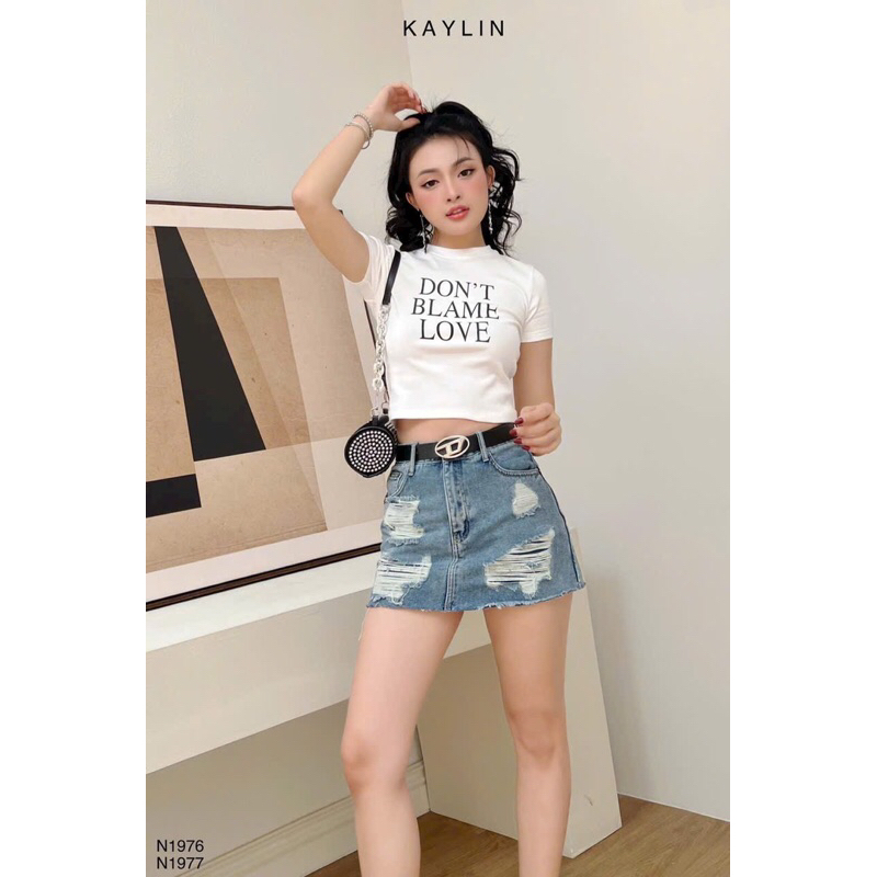 Áo croptop Borip Xinh- Xịn