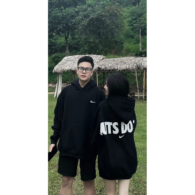 Áo Hoodie N!ke Just Do It Phối Hình In Ngang Lưng Siêu Đẹp,Chất Liệu Nỉ Bông Cực Ấm Hottrend 2023
