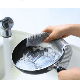 Khăn lưới dùng rửa bát cọ xoong đa năng, miếng rửa bát, rửa chén thần thánh