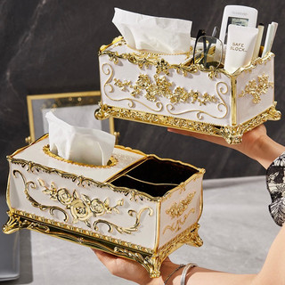 Hộp Đựng Khăn Giấy, Hộp Đựng Điều Khiển, Điện Thoại  để bàn phong cách Bắc Âu cao cấp