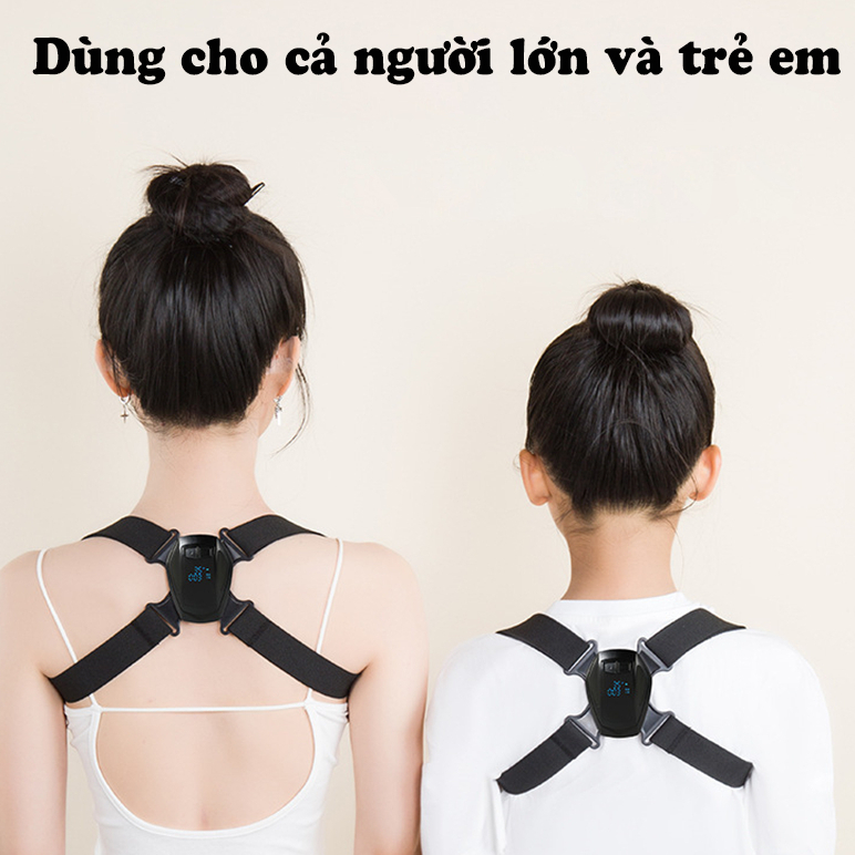 Đai chống gù thông minh JUSUKE cảm biên nhạy cảnh báo khi sai tư thế bảo hành 1 năm