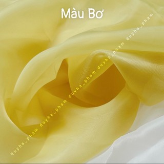 [BẢNG MÀU 2]✨ VẢI VOAN LỤA HÀN QUỐC CHẤT ĐẸP - KHỔ 1m5✨