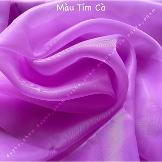 [BẢNG MÀU 2]✨ VẢI VOAN LỤA HÀN QUỐC CHẤT ĐẸP - KHỔ 1m5✨