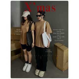 (TAN) Tone màu áo thun trơn AGE2X (Chính hãng) phải nói là siêu hot trend