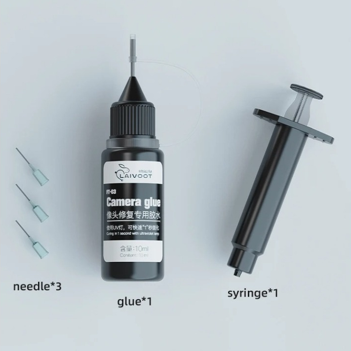 Keo dán Camera Glue FT-03  chuyên dùng việc sửa camera điện thoại, chiếu đèn UV