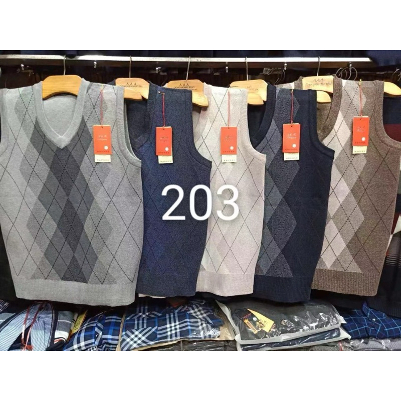 Áo GiLe Len Nam Trung Niên Hoạ Tiết nhiều mẫu tặng bố tặng ông thu đông