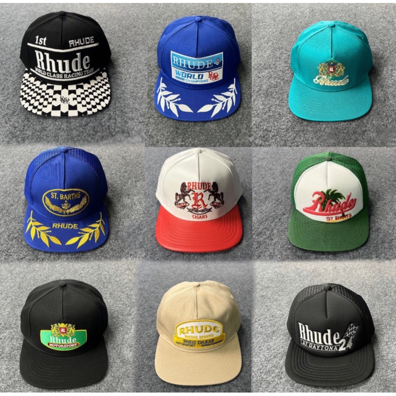 [ẢNH THẬT] Mũ Lưỡi Trai RHUDE Đẹp Mới nhất 2023- Cap Snapback RHUDE Hat/ Nón Snapback RHUDE 2023- Mũ