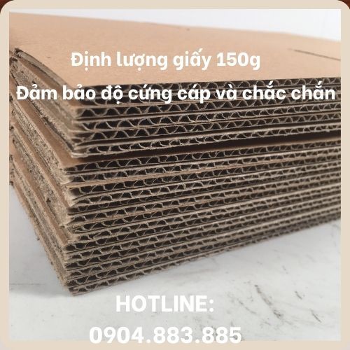 01 Hộp Carton Đóng Hàng SIZE NHỎ  Thùng Carton Gói Hàng Nắp Gài Hoặc Mở