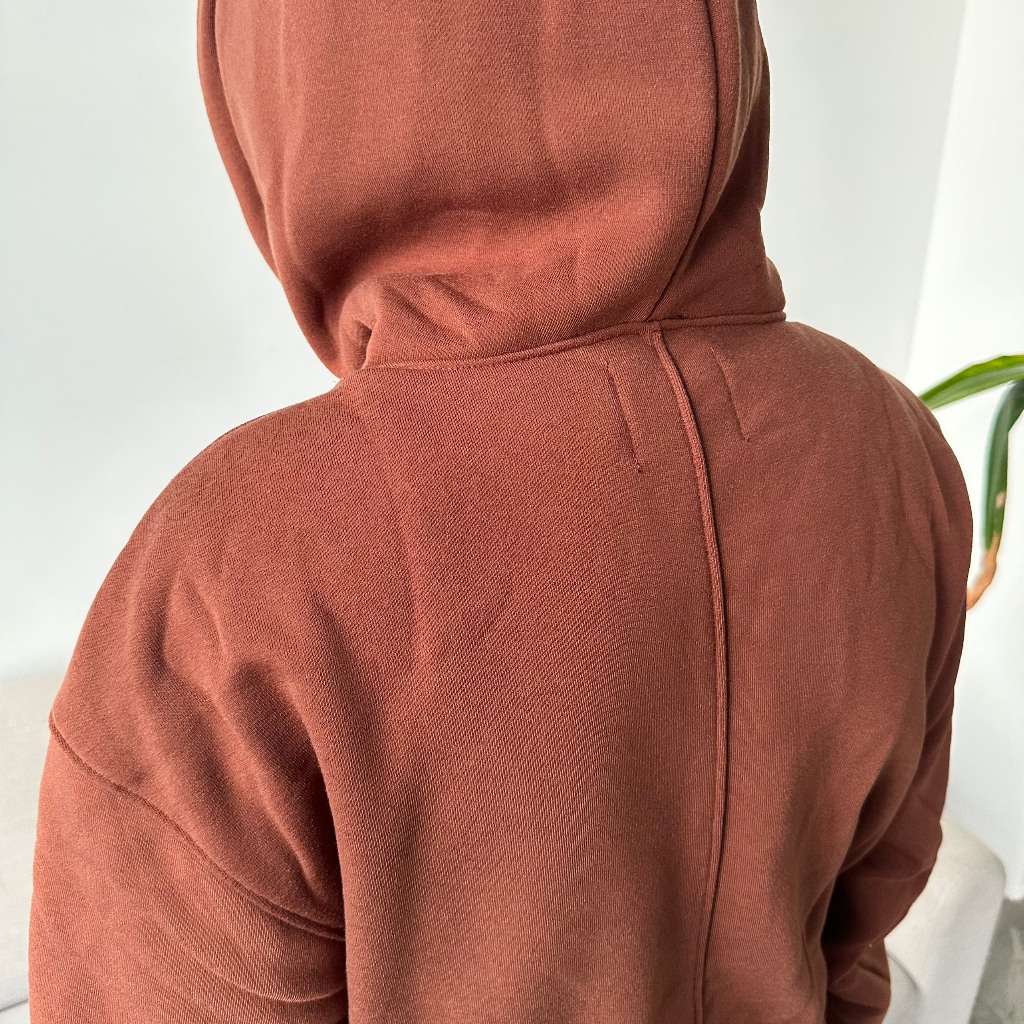 Áo Hoodie Boxy Zipper Nỉ Bông - Hungocb Studio