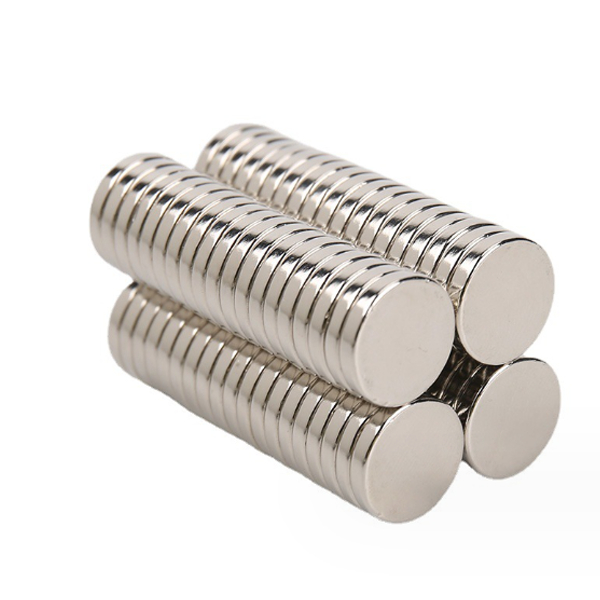 Nam châm đất hiếm tròn không lỗ đường kính 5-8mm