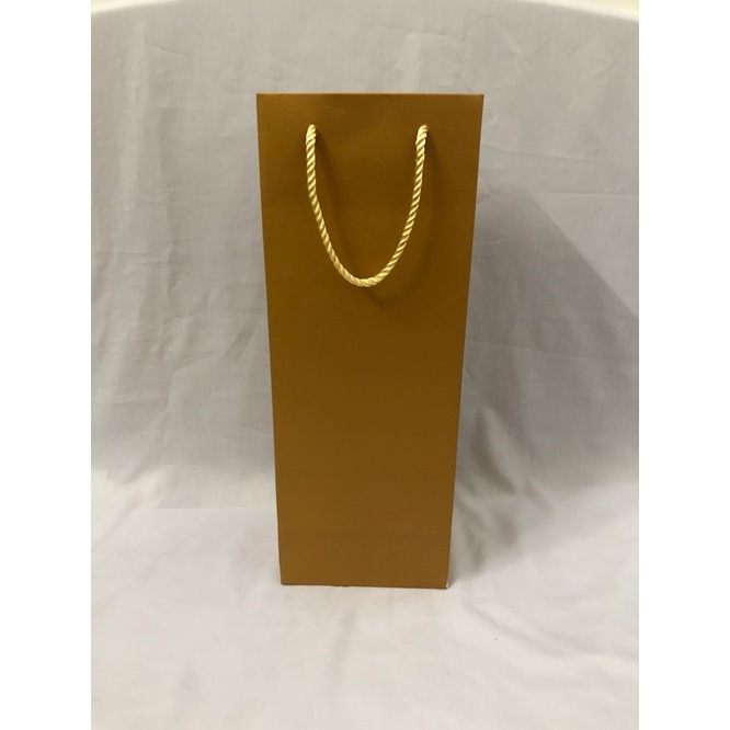 Túi giấy đựng 1 chai rượu/hộp rượu/mật ong/ nước trái cây kích thước 38x14x11,5 cm/túi
