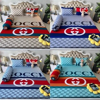 Trọn bộ 4 món drap thun Hàn Quốc vải mát mịn