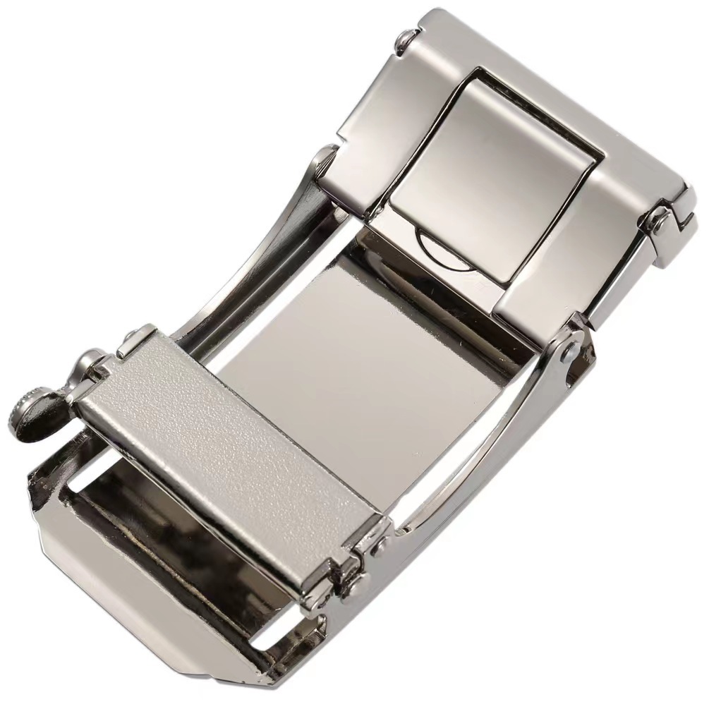 Đầu khóa thắt lưng nam tự động dùng dây lưng bản 3.5 cm Menwis K01, mặt khóa dây nịt nam – BH 6 tháng