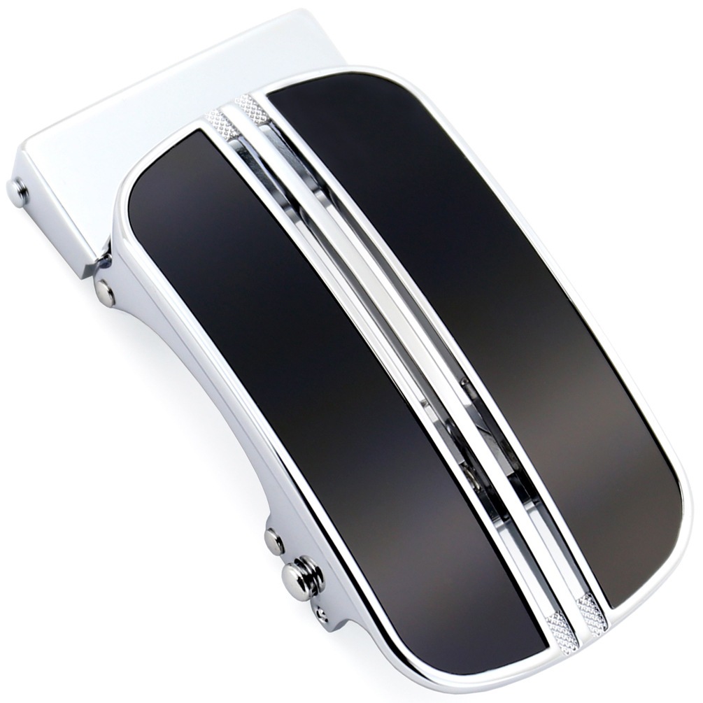 Đầu khóa thắt lưng nam tự động dùng dây lưng bản 3.5 cm Menwis K01, mặt khóa dây nịt nam – BH 6 tháng