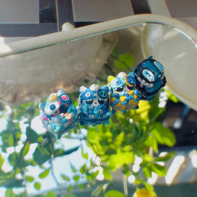 Artisan Keycap Clone XANH BIÊN BIẾC