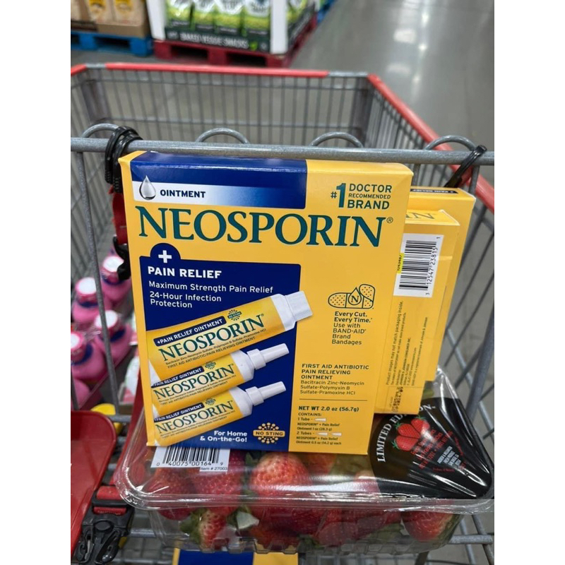 Kem Mỡ Neosporin Set 3 Tuyp - Bill Mỹ