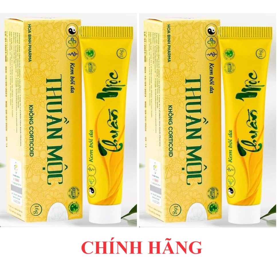 COMBO 2 TUÝP KEM BÔI DA THUẦN 16G MỘC HƯƠNG