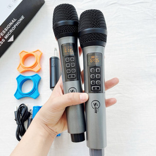 Mic không dây SAM PRO mic karaoke mic không dây dành cho loa kéo âm ly âm thanh cực hay