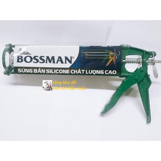 Súng bắn keo silicon bossman màu xanh. dụng cụ bắn keo silicon bossman màu xanh. súng bơm keo silicon bossman loại 1