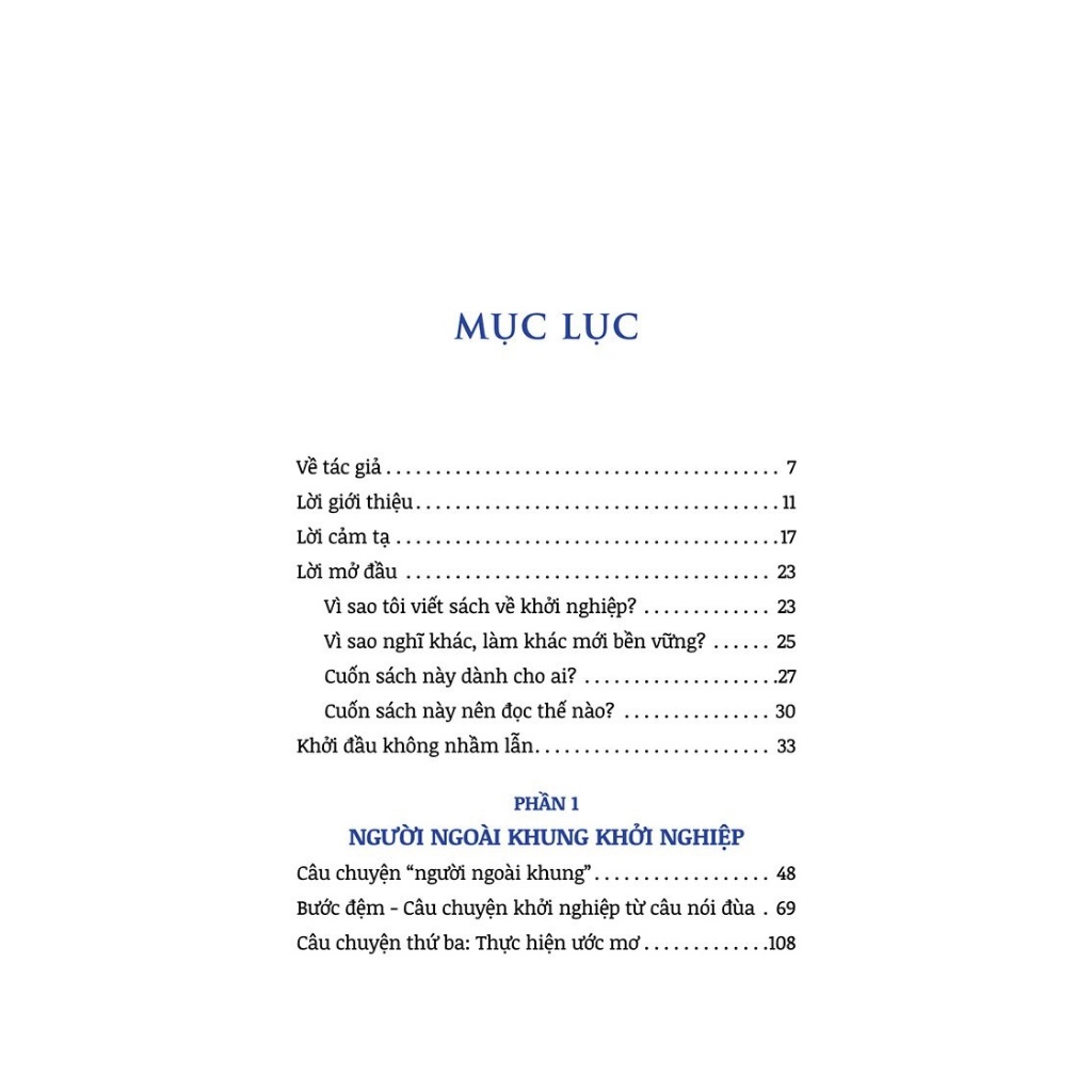 Sách - Người Ngoài Khung - Nghĩ Khác Và Làm Khác Để Bền Vững