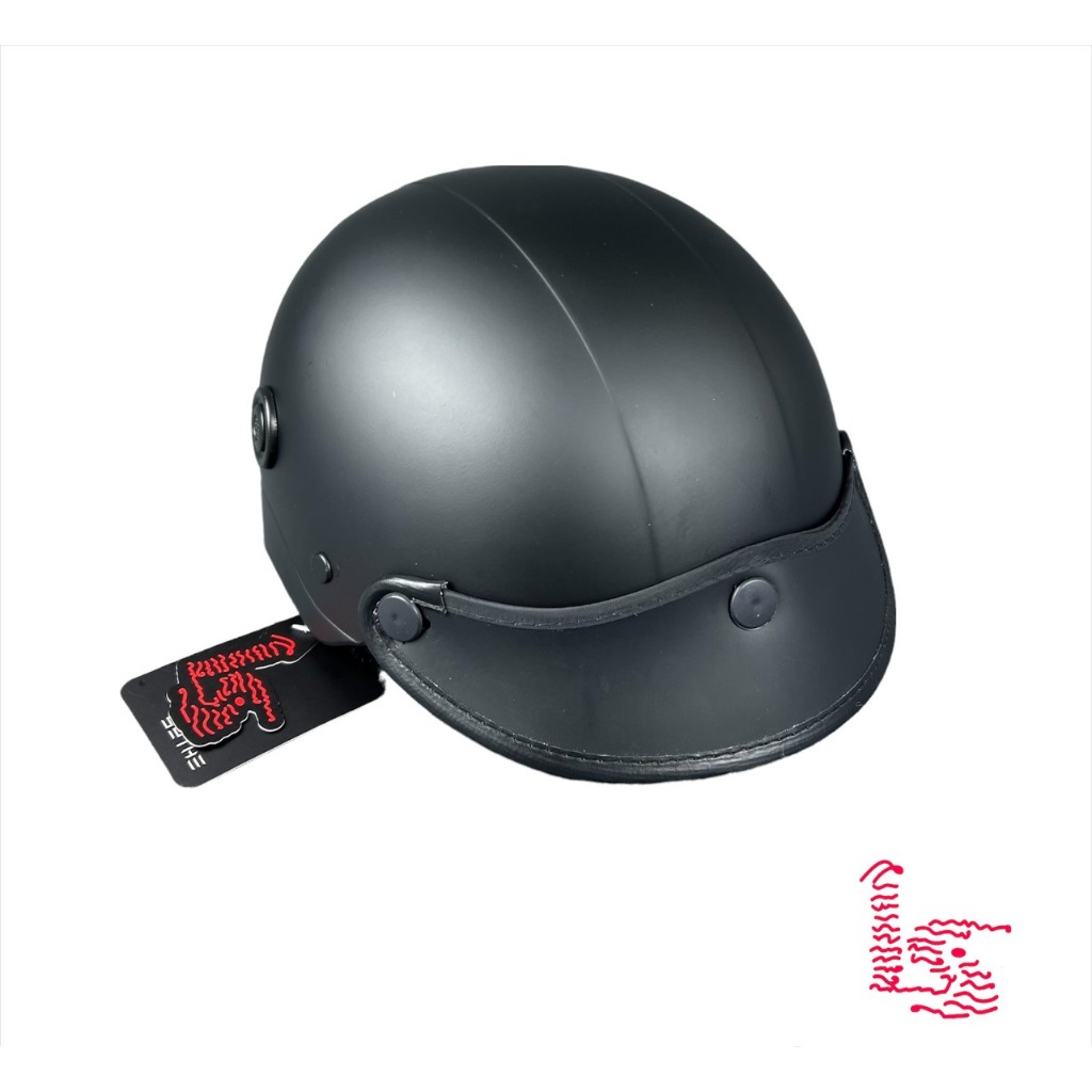 Mũ bảo hiểm nửa đầu có lỗ thông gió dành cho nam và nữ