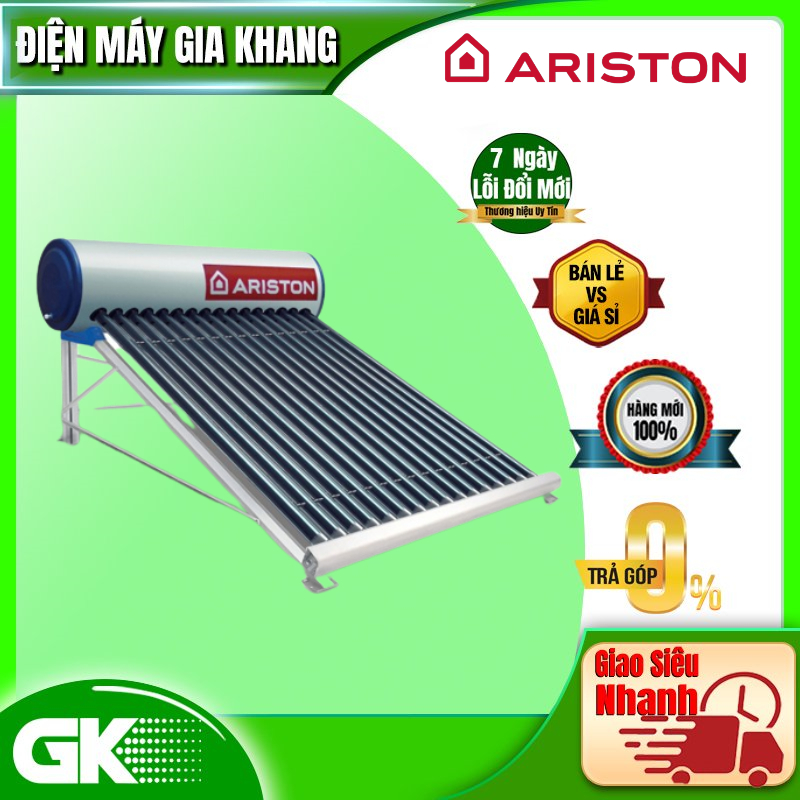 ECO2 1810 25 T N SS -- Máy Nước Nóng Năng Lượng Mặt Trời Ariston Eco 2 1810 25 TNSS 116L - BẢO HÀNH CHÍNH HÃNG