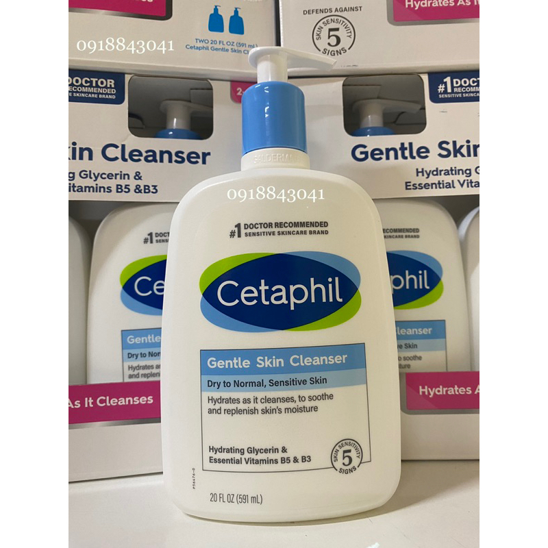 [SET 2 CHAI] Sữa rửa mặt Cetaphil 591ml [Bản Mỹ]