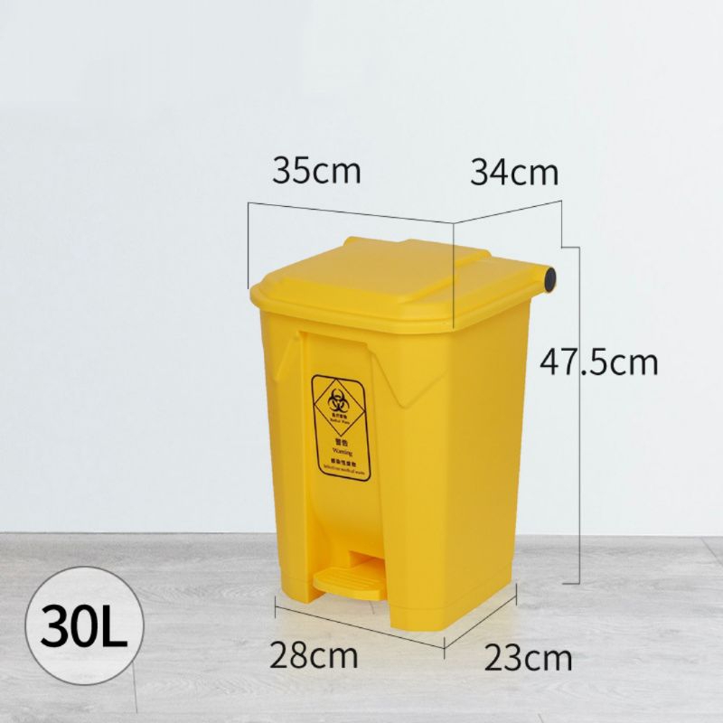 Thùng rác nhựa đạp chân 30L/45L/68L nhiều màu, nhiều kích cỡ, siêu dẻo, siêu bền, nhập khẩu chính hãng