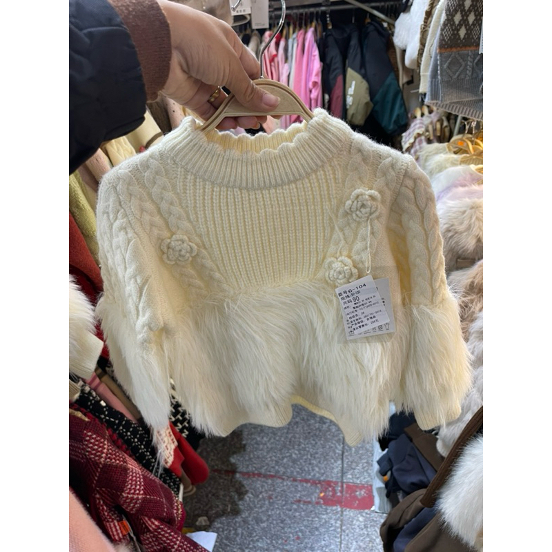 Áo Len Lông hàng quảng châu cho bé gái size 90-130