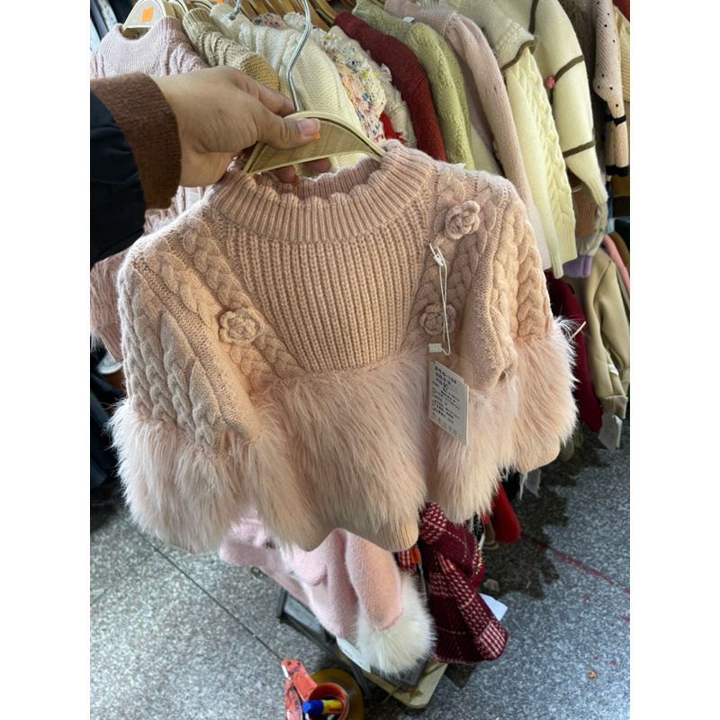 Áo Len Lông hàng quảng châu cho bé gái size 90-130